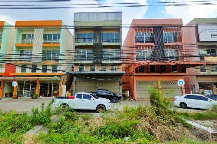 ให้เช่า อาคารพาณิชย์ COmmunity บางน้ำจืด 3.5 ชั้น 22ตรว.เอกชัย บางบอน 5 โพธิ์แจ้ 2 คูหา 480 ตรม. สารสาสน์วิเทศน์เอกชัย 