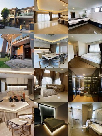 ให้เช่า-ขายบ้าน The City สวนผัก-ราชพฤกษ์ ติดทางด่วนศรีรัชฯ 5 ห้องนอน 6 ห้องน้ำ พื้นที่ใช้สอย 375 ตรม.​ ​ตกแต่งพร้อมอยู่ 