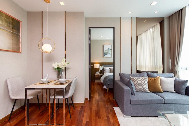 เช่าคอนโด วิช ซิกเนเจอร์ แอท มิดทาวน์ สยาม [Wish Signature @ Midtown Siam] 1bed 1ห้องน้ำ 34.25 ตรม. ชั้น8