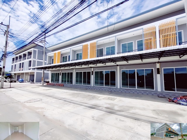 ขาย-เช่าพาณิชย์ 2 ชั้น ใหม่มาก 2นอน 2น้ำ 2จอดรถ 3แอร์ วิลล่า มาร์เก็ต ศรีราชา  เครือสหพัฒน์ 21ตรว. 98ตรม. ตลาดศุภฤกษ์