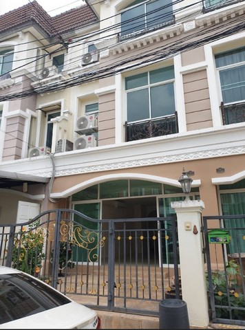  ให้เช่า ทาวน์โฮม 3ชั้น หมู่บ้านสราญพฤกษ์ ลาดพร้าว130 รามคำแหง81 ใกล้รถไฟฟ้าสถานีลาดพร้าว101