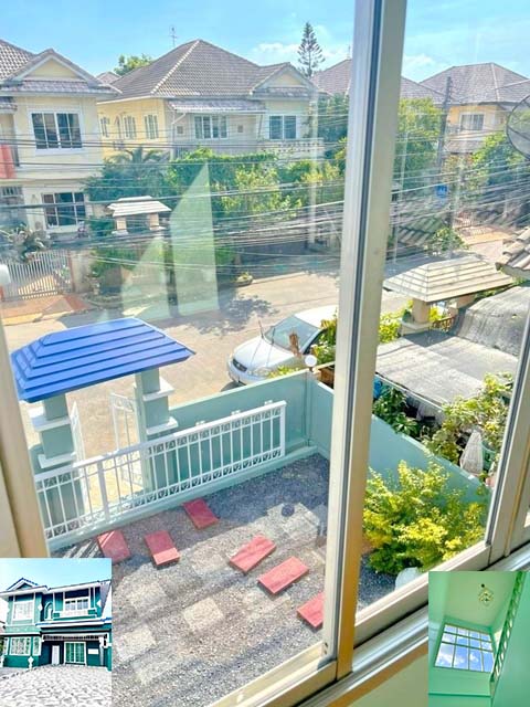 ตลาดเอซี ลำลูกกา คลอง4 ให้เช่าบ้านเดี่ยวไม่เคยอยู่ 2 ชั้น  60ตรว. 165ตรม. ติดถนนใหญ่ 3นอน 3น้ำ 2จอดรถ ลาดสวาย รังสิต