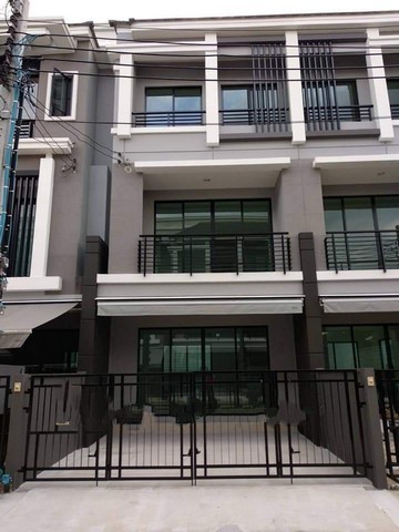 ให้เช่าทาวโฮม ใกล้รถไฟฟ้าสายสีม่วง ย่านสุขสวัสดิ์ พระประแดง  3 ชั้น บ้านกลางเมือง สาทร-สุขสวัสดิ์ 