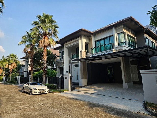 ให้เช่าบ้านเดี่ยวพื้นที่ 400 ตร.ม.  4ห้องนอน 6ห้องน้ำ 2ชั้น แกรนด์บางกอก บูเลอวาร์ด สาทร-กัลปพฤกษ์