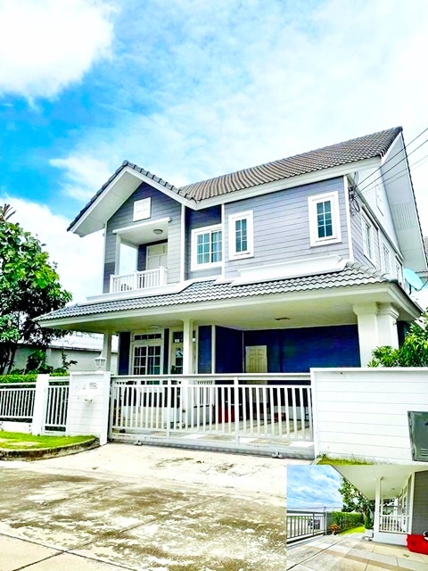 บุราสิริ by แสนสิริ ให้เช่าบ้านเดี่ยว 2 ชั้น สไตล์ ENGLISH COUNTRY 62ตรว. 167ตรม. ปัญญาอินทรา ตรงปก! แฟชั่น เลียบคลองสอง หทัยราษฎร์  