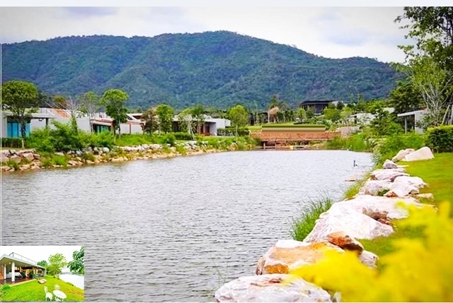 อุทยานเขาใหญ่ สวรรค์บนโลก ให้เช่าบ้าน 2 ชั้น บ้านโปร่ง พักผ่อน 150ตรว. 325ตรม. วิวลำธารธรรมชาติ 2นอน 3น้ำ 2จอดรถ 3แอร์  