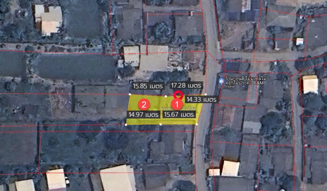 ที่ดิน ที่ดิน อ.แม่เเตง จ.เชียงใหม่   1695000 -  ขนาด = 39 sq.wa 3 งาน 0 Rai สภาพเยี่ยม!