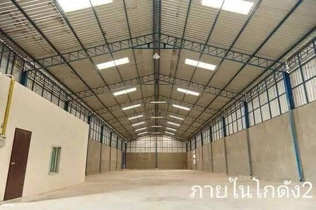 โกดังโรงงานให้เช่า 800 ตรม.ใกล้ ถ.ใหญ่ 4 เลน ถ.บ้านแพ้ว ต.พระประโทน เมืองนครปฐม 