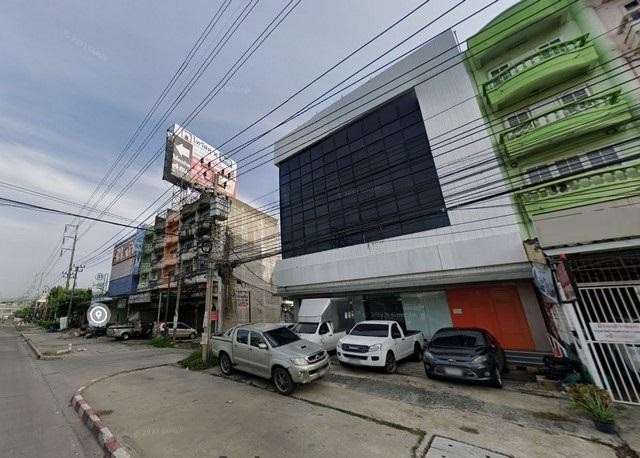 POR3977 ให้เช่า อาคารพาณิชย์  ติดถนนเทพารักษ์ กม. 4 ใกล้แยกศรีเทพา ใกล้ MRT ศรีเทพา แหล่งชุมชน ตรงข้ามตลาดสด เหมาะทำธุรกิจ