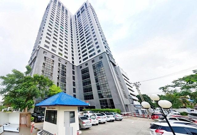 ศรีนครินทร์ ให้เช่าคอนโด 1 ห้อง อาคาร A ชั้น 9 30ตรม. MRT หัวหมาก เฟอร์ครบ 1นอน 1น้ำ 1แอร์ 1จอดรถ ทำเลดี เดินทางสะดวก ธัญญะ ช็อปปิ้ง พาร์ค