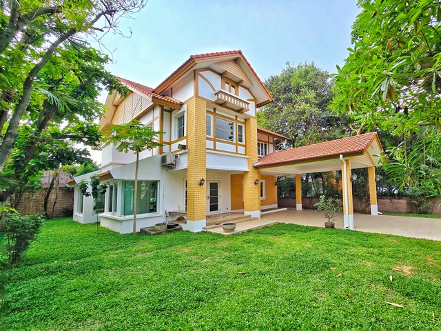 บ้าน ลัดดารมย์ ราชพฤกษ์ - ปิ่นเกล้า ด่วน บ้านรีโนเวทใหม่ แปลงใหญ่ มีสวนข้างบ้าน 