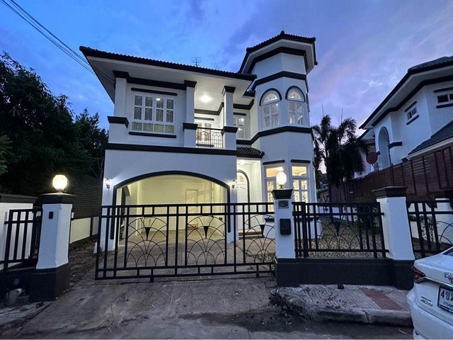 PB3829 ให้เช่าบ้านเดี่ยว 2 ชั้น หมู่บ้าน ภัสสร 1 รังสิต บ้านรีโนเวทใหม่ การเดินทางสะดวกสบาย ใกล้ ถนนรังสิต-นครนายก