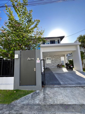 For Rent : Ratsada, 2-story detached house, 3 Bedrooms 3 Bathrooms