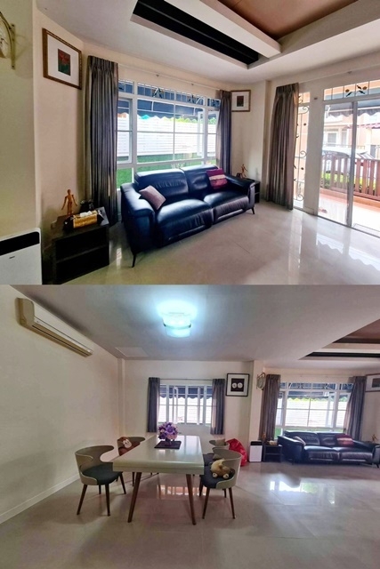 ให้เช่าเดี่ยวหรู 2 ชั้น MRT คลองกลันตัน 3นอน 3น้ำ 2จอดรถ 5แอร์ เฟอร์ครบ 52ตรว. 280ตรม.มีเพียง 29 หลัง เงียบสงบ