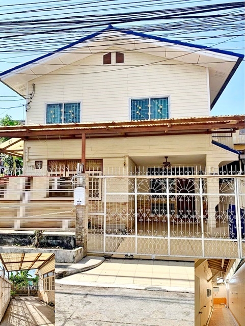 BTS ศรีเทพา ให้เช่าบ้านเดี่ยว 2 ชั้น 42ตรวสินแพทย์ เทพารักษ์ 152ตรม. รักสัตว์ 4นอน 2น้ำ เมกะ บางนา  นานาชาติสิงคโปร์สุวรรณภูมิ 