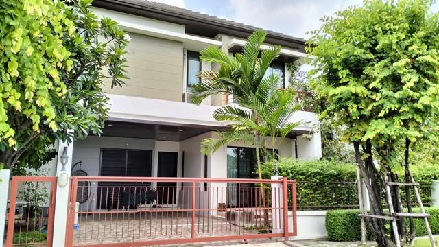ให้เช่าบ้านเดี่ยว 2 ชั้น 82 ตรว. 4 ห้องนอน หมู่บ้านเลค​ วิว​ พาร์ค​ วงแหวนบางนา  รามคำแหง 2 พร้อมอยู่  ใกล้เมกะบางนา