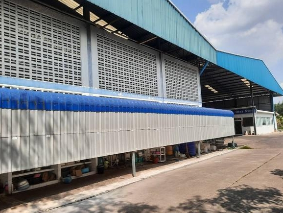 ให้เช่าโรงงาน  โกดัง เนื้อที่ดิน 20 ไร่ 6,000 ตรม.มีใบรง.ย้อมผ้าเป็นคลังสินค้าได้ มาบใผ่ บ้านบึง