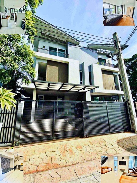 ฟิวเจอร์ปาร์ค รังสิต เฟอร์ครบ สนามบินดอนเมือง ให้เช่าบ้านเดี่ยว 3 ชั้น 46ตรว. 244ตรม. 3-4นอน 4น้ำ 2จอดรถ 4แอร์  แกรนด์ เซียร์ รังสิต
