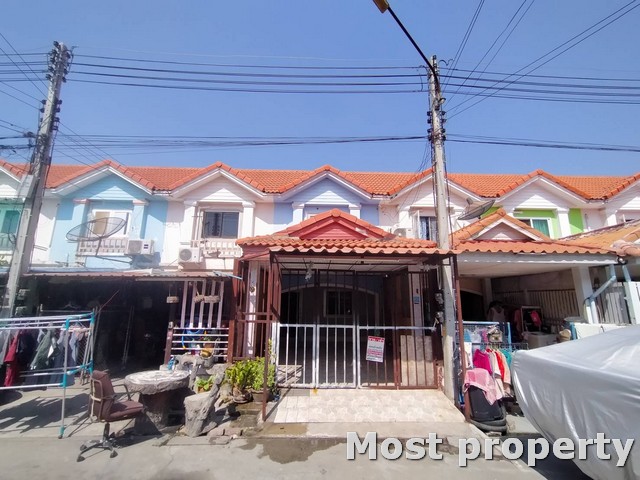 ทาวน์เฮ้าส์ 2 ชั้น 18 ตร.ว. หมู่บ้านพนาลี1 ซอยเทียนทะเล32 ถนนบางขุนเทียน-ชายทะเล เมืองสมุทรสาคร สมุทรสาคร