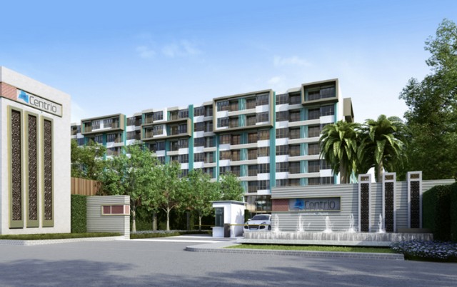 For Sales : Phuket Town Centrio Condominium 1 bedroom 5th Floor Central Festival view 30 Sq.m