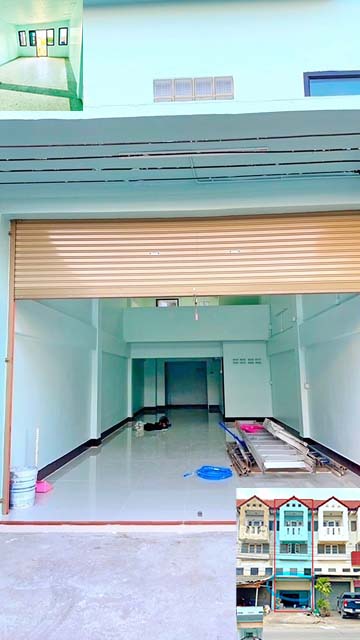 กันตนา ให้เช่าอาคารพาณิชย์ 3 ชั้น 22ตรว. 210ตรม. 3นอน 3น้ำ 1-2จอดรถ ติดถนน ตลาดบางคูลัด 