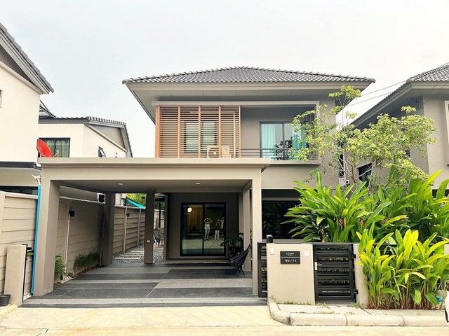 ให้เช่าบ้านเดี่ยว 2 ชั้น 4 ห้องนอน Como Botanica บางนา กม.10 ใกล้ทางด่วน ใกล้เมกะบางนา เฟอร์พร้อมอยู่