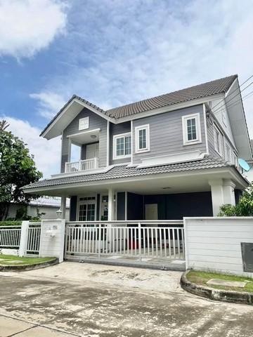 PB3899 ให้เช่าบ้านเดี่ยว 2 ชั้น หมู่บ้าน บุราสิริ(ปัญญา อินทรา) ทำเลใกล้ โรงเรียนโชคชัย หทัยราษฎร์ ถนน เลียบคลองสอง