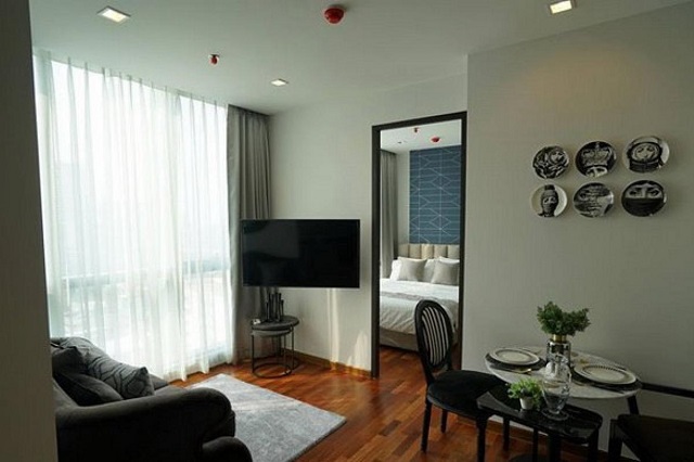 เช่าคอนโด วิช ซิกเนเจอร์ แอท มิดทาวน์ สยาม [Wish Signature @ Midtown Siam] 1bed 1ห้องน้ำ 33ตรม. ชั้น18